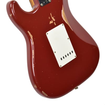 2018 Fender Custom Shop 1961 Stratocaster Relic in Cimarron Red image 7