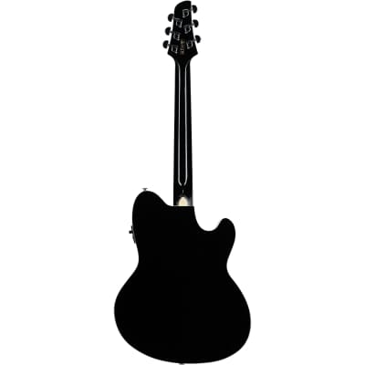 Ibanez TCY10LE Talman Acoustic-Electric Guitar, Black image 6