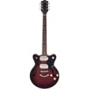 Gretsch G2655-P90 Streamliner Collection Center Block Jr. Double-Cut P90 Electric Guitar with V-Stoptail, Claret Burst