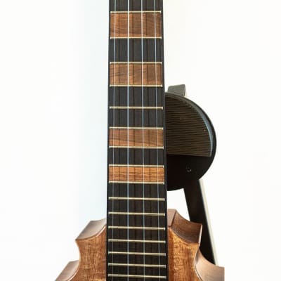 Koaloha "Pops" Custom Koa Pineapple Sunday Tenor Ukulele with pickup speaker installed contact me before purchase image 12