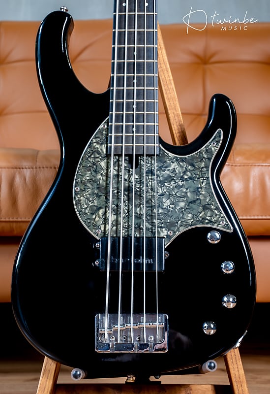 Modulus Flea FB5 5-String Bass Black | Reverb