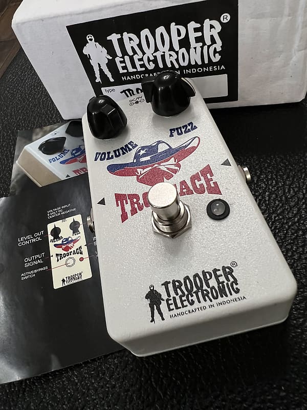 Trooper Electronic Trooface Clone Cesar Diaz Square Face | Reverb