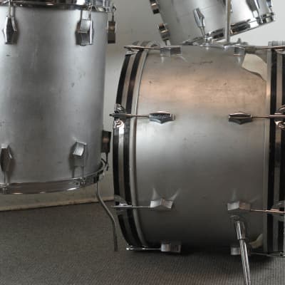 1970s Fibes "Silver Sealer" Drum Set image 5