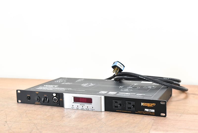 Monster Power PRO 2500 PowerCenter 10Outlet Power Reverb UK