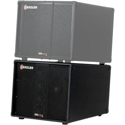 Genzler Amplification SERIES 2 BA2-112-3SLT BASS ARRAY Slant 1X12 Line Array Bass Speaker Cabinet Black image 4