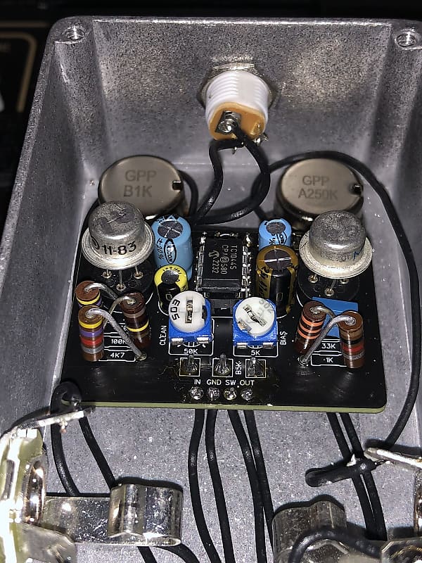 24時間限定タイムセール FuzzFace Clone Handwired + headphone amp/boost | Reverb ギター