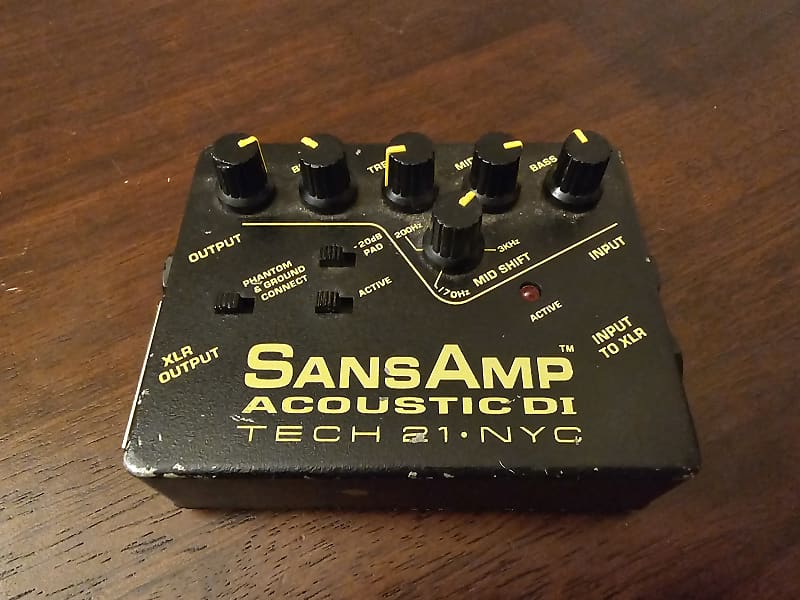 Tech 21 Sansamp Acoustic DI Box 90s/00s