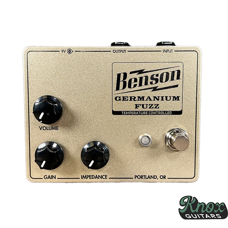 Benson Amps Germanium Fuzz Black 限定カラー