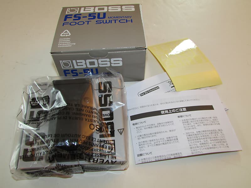 Boss FS-5U Non-Latching Footswitch Mint As New in Box Never Used