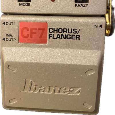 Reverb.com listing, price, conditions, and images for ibanez-cf7-chorus-flanger-pedal