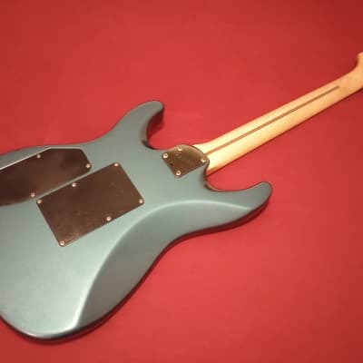 1988 Fender HM Strat H - Gun Metal Blue image 10