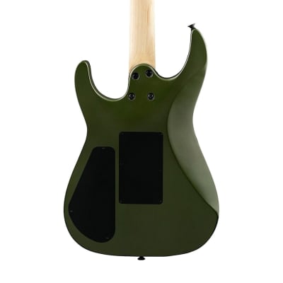 Jackson FSR X Series Dinky DK2XR HH Electric Guitar, Laurel FB, Matte Army Drab image 4