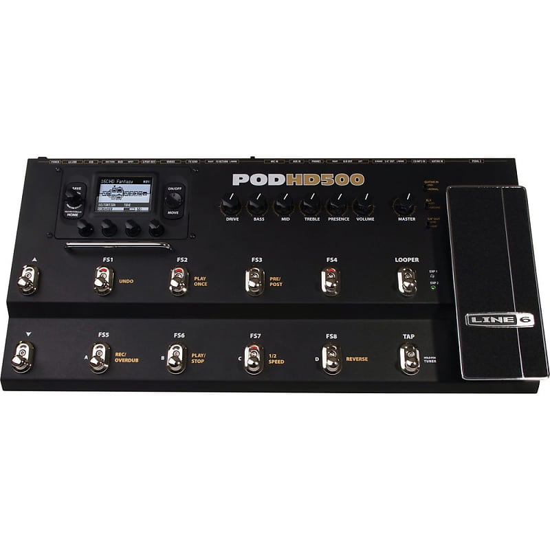  Line 6 Pod-Hd 500 Multi-Effects Floorboard Unit - POD-HD-500 :  Musical Instruments