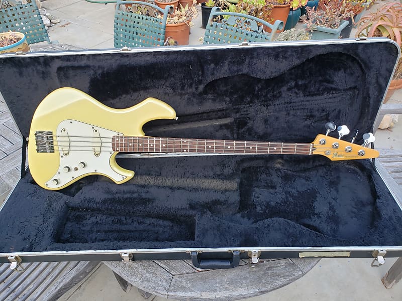 Fender Performer Bass 1985 - 1987 Faded Cream Gold image 1