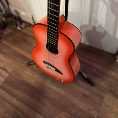 Playmate JT PBS Acoustic Guitar Coral Pink image 6