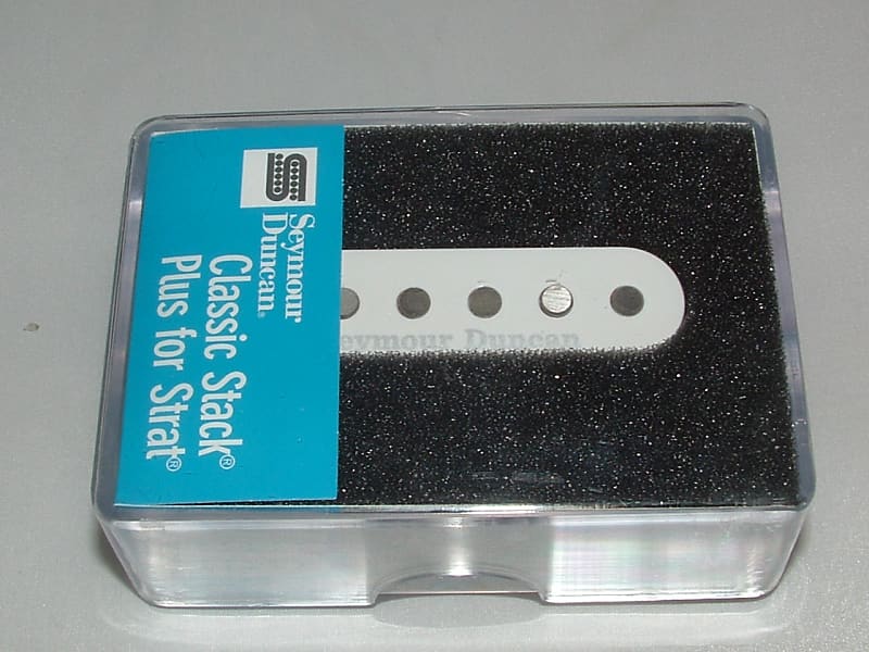 Seymour Duncan STK-S4 Classic Stack Plus for Strat Neck Pickup White -  New with Warranty image 1