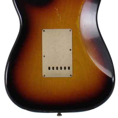 Fender Custom Shop LTD 58 Special Strat Relic, Faded Aged 3 Tone Sunburst - NAMM image 7