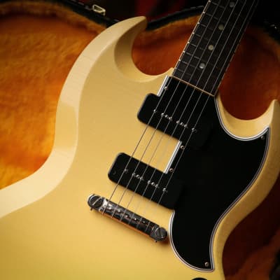 2021 Gibson Custom Shop Murphy Lab 1963 SG Special Reissue Ultra Light Aged Classic White image 7
