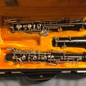 Professional Larilee Oboe hand made custom built w/ full conservatory Black  / Sliver keys