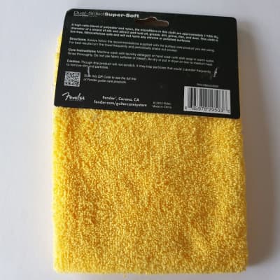 Fender double sided super soft guitar and bass microfiber cloth 0990524000 image 2