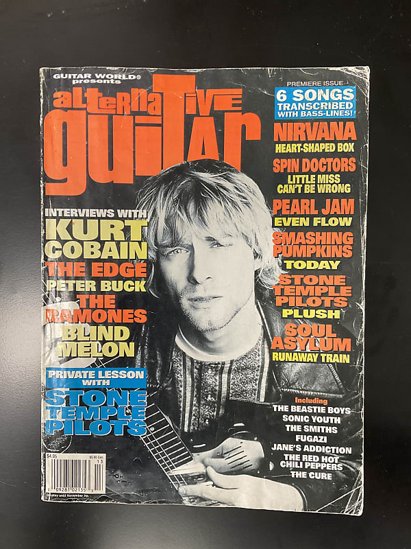 Guitar World Kurt Cobain, The Edge, The Ramones Reverb