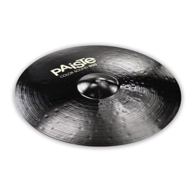 Paiste 900 Series Color Sound Black 16 Crash Cymbal image 2