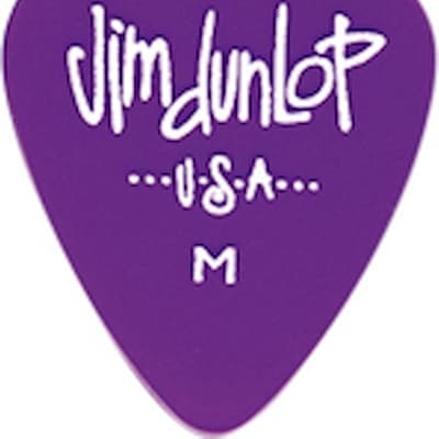 Dunlop Gel Picks  Med.Purple image 1