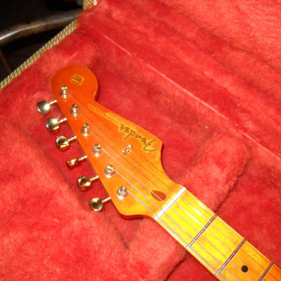 Fender Homer Haynes HLE Stratocaster 1989 gold image 5