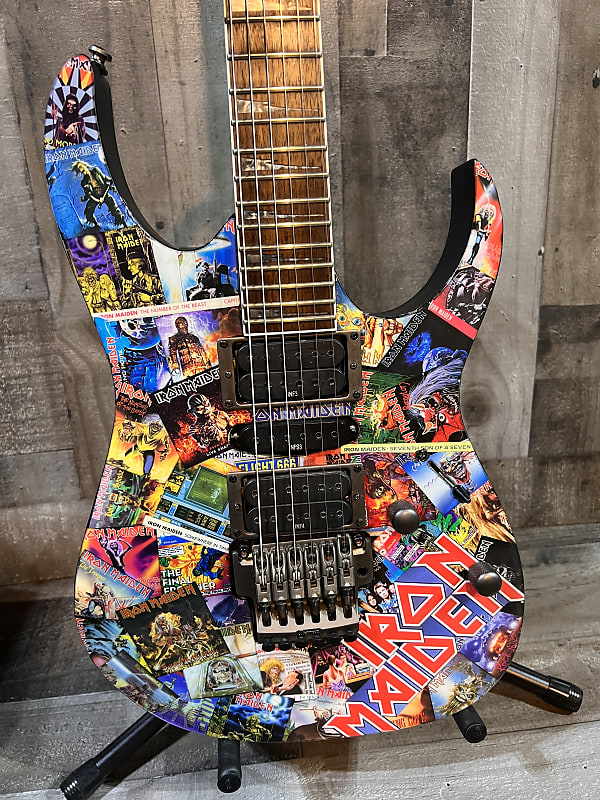 Ibanez RG5EX1 Iron Maiden custom finish Smith Murray Dickinson