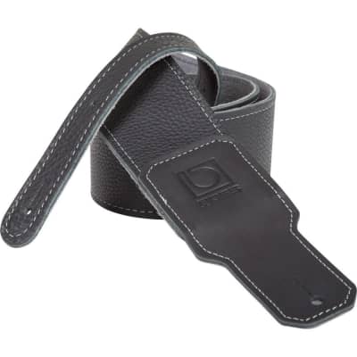 BOSS BSL-25-BLK Leather Instrument Strap - 2.5