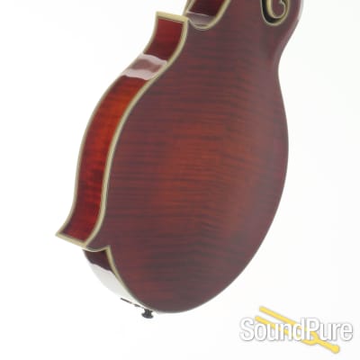 Eastman MD815 Addy/Flame Maple F-Style Mandolin #N2303335 image 7