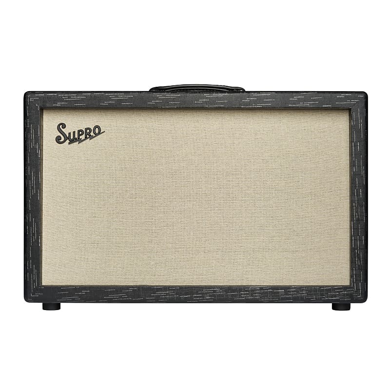 Supro 1933R Royale 50W 2x12 Inch Tube Combo Amp with Tube-buffered Effects Loop and Glorious Tube-Driven Spring Reverb (Black Scandia) image 1
