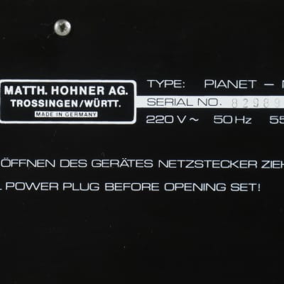 Hohner Pianet M piano with built-in amp and speakers + stand (serviced) image 17