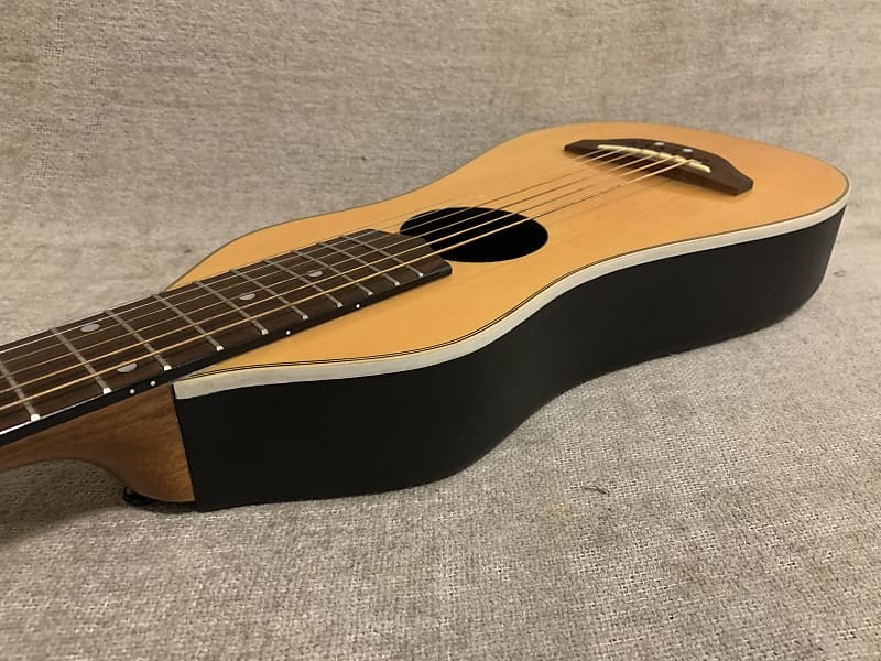 Ovation Applause AA10 Voyager Travel Guitar Natural 24 3/4” Scale Made in  Korea