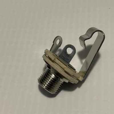 New - Switchcraft USA 1/4" Mono Input Jack for Guitar or Bass EP-0055-000 image 5