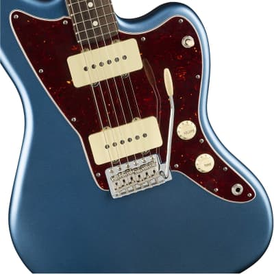 Fender American Performer Jazzmaster Electric Guitar (Satin Lake Placid Blue) image 3