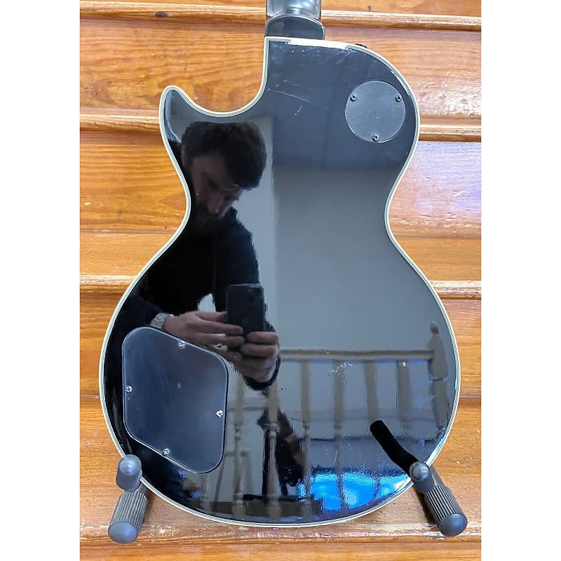 EpiphoneJAPAN Les Paul custom フジゲン  EMG Epiphone Les Paul Custom EMG | Reverb