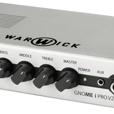 Warwick Gnome i Pro 300-Watt Pocket Bass Amp Head with USB