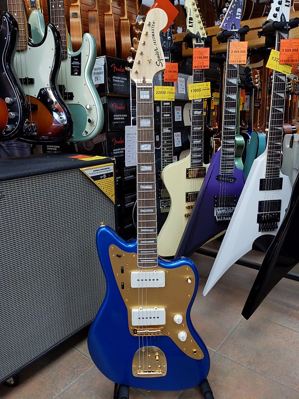 Squier 40th Anniversary Gold Edition Jazzmaster | Reverb Canada