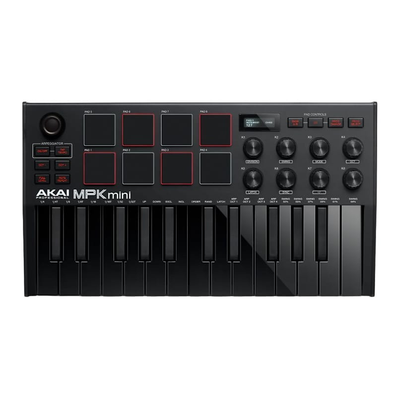 ★美品★AKAI MPK mini mk3 MIDI 25鍵　箱あり、ほぼ未使用 MPK Mini mk3 MIDI Controller | Akai Pro