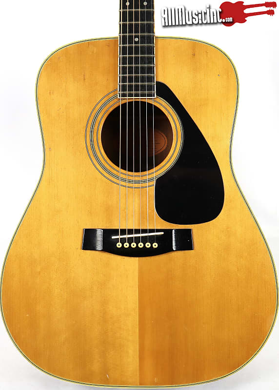 Vintage Yamaha Japan FG-251B Solid Top Rosewood Natural Acoustic Guitar