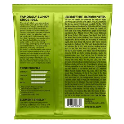 Ernie Ball Regular Slinky Nickel Wound Electric Bass Strings - 50-105 Gauge image 2