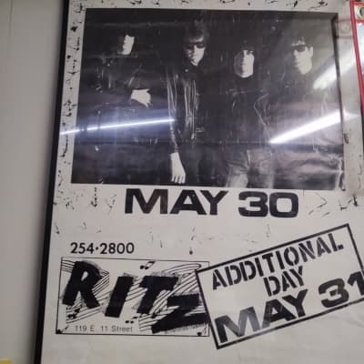 Hell's Angels Annual Party poster 1971 Benefit for the Clap