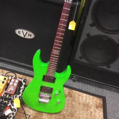 ESP LTD M-50FR, Neon Green | Reverb