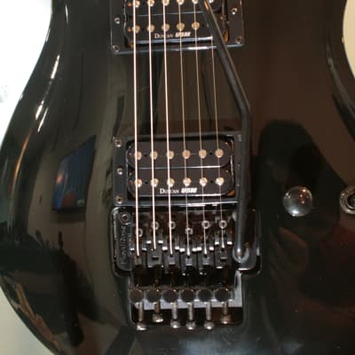Rare Parker PDF60FR Black w/ Floyd Rose Electric Guitar image 10
