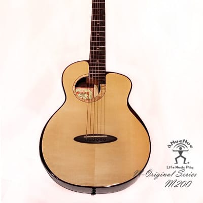 aNueNue M200 all Solid Moon Spruce & Indian Rosewood 36' Travel size Guitar acoustic for sale
