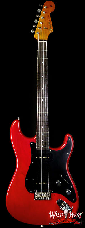 Fender Custom Shop David Brown Masterbuilt Dual P90 Stratocaster Vintage Michigan Mahogany Body Journeyman Relic Trans Cherry Red image 1
