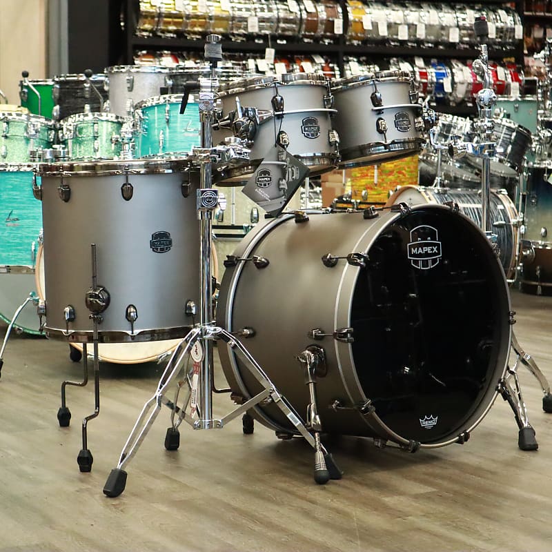 Mapex Saturn Evolution Hybrid 4Piece Shell Pack Birch/ Reverb