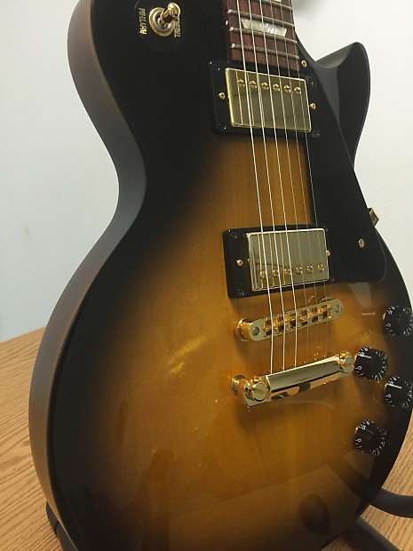 Gibson USA Les Paul Studio Gold Series 2013 Sunburst | Reverb