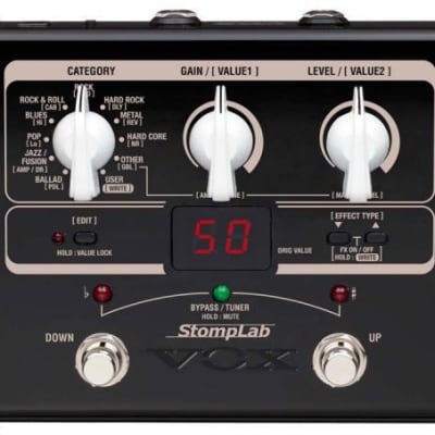 Reverb.com listing, price, conditions, and images for vox-stomplab-ig-modeling-guitar-effect-processor